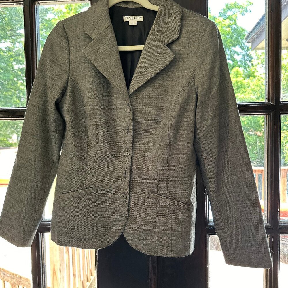 Grey Pendleton Blazer